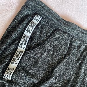 Pink VS Dark Gray Sleep Shorts💗